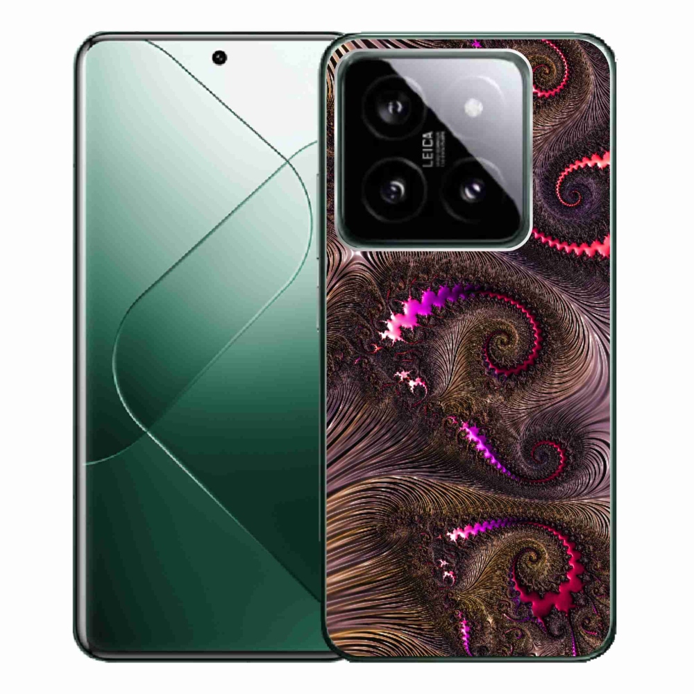 Gelový kryt mmCase na Xiaomi 14 Pro - abstraktní motiv 24