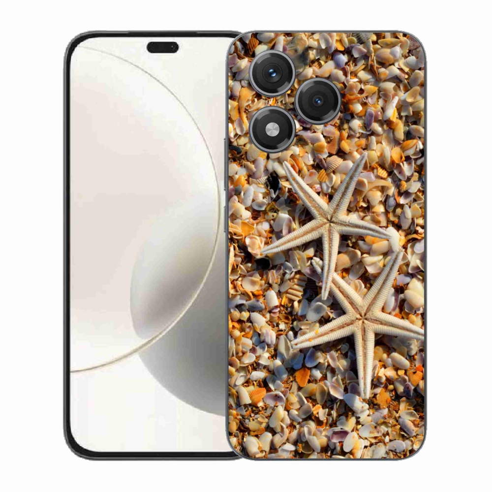 Gelový kryt mmCase na Honor 400 Lite - mořské hvězdice