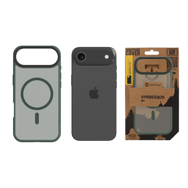 Tactical MagForce Hyperstealth Kryt pro iPhone 17 Air Forest Green