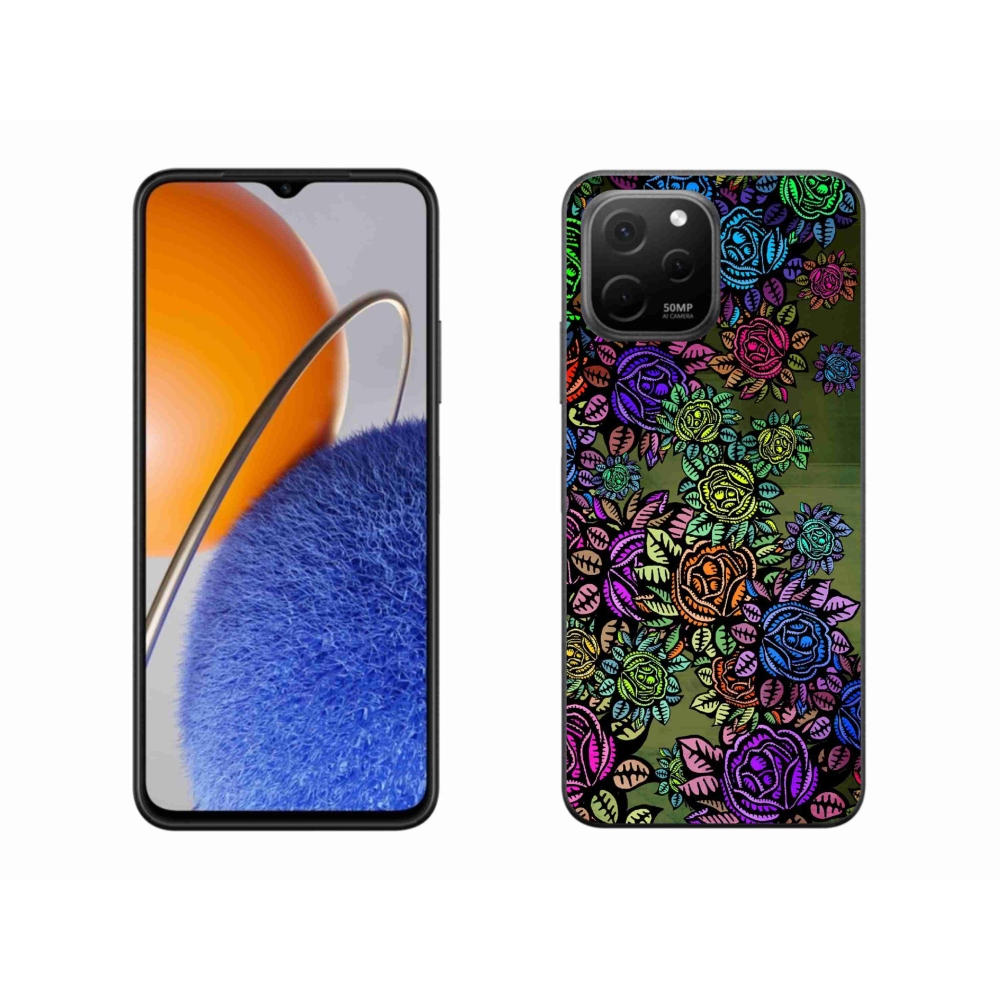 Gelový kryt mmCase na Huawei Nova Y61 - květiny 6
