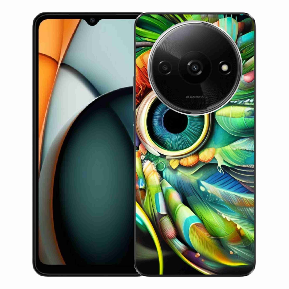 Gelový kryt mmCase na Xiaomi Redmi A3 - abstraktní motiv 18