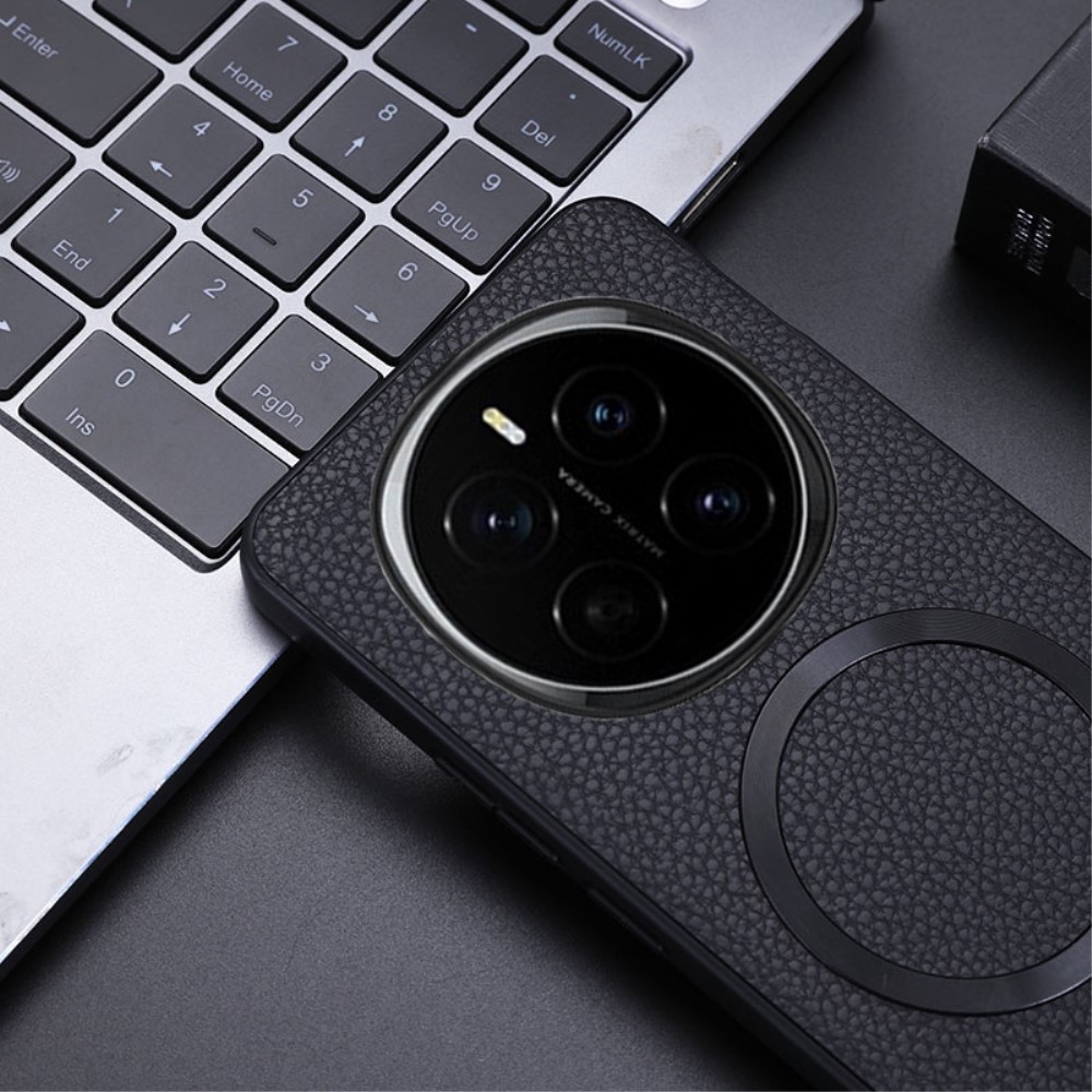 Luxury gelový obal s podporou MagSafe na Honor Magic 7 Pro 5G - černý