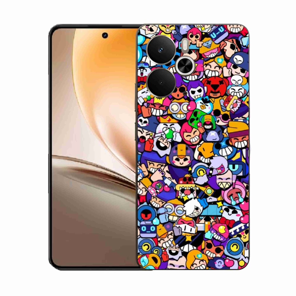 Gelový kryt mmCase na Realme 14 5G - brawl stars 2