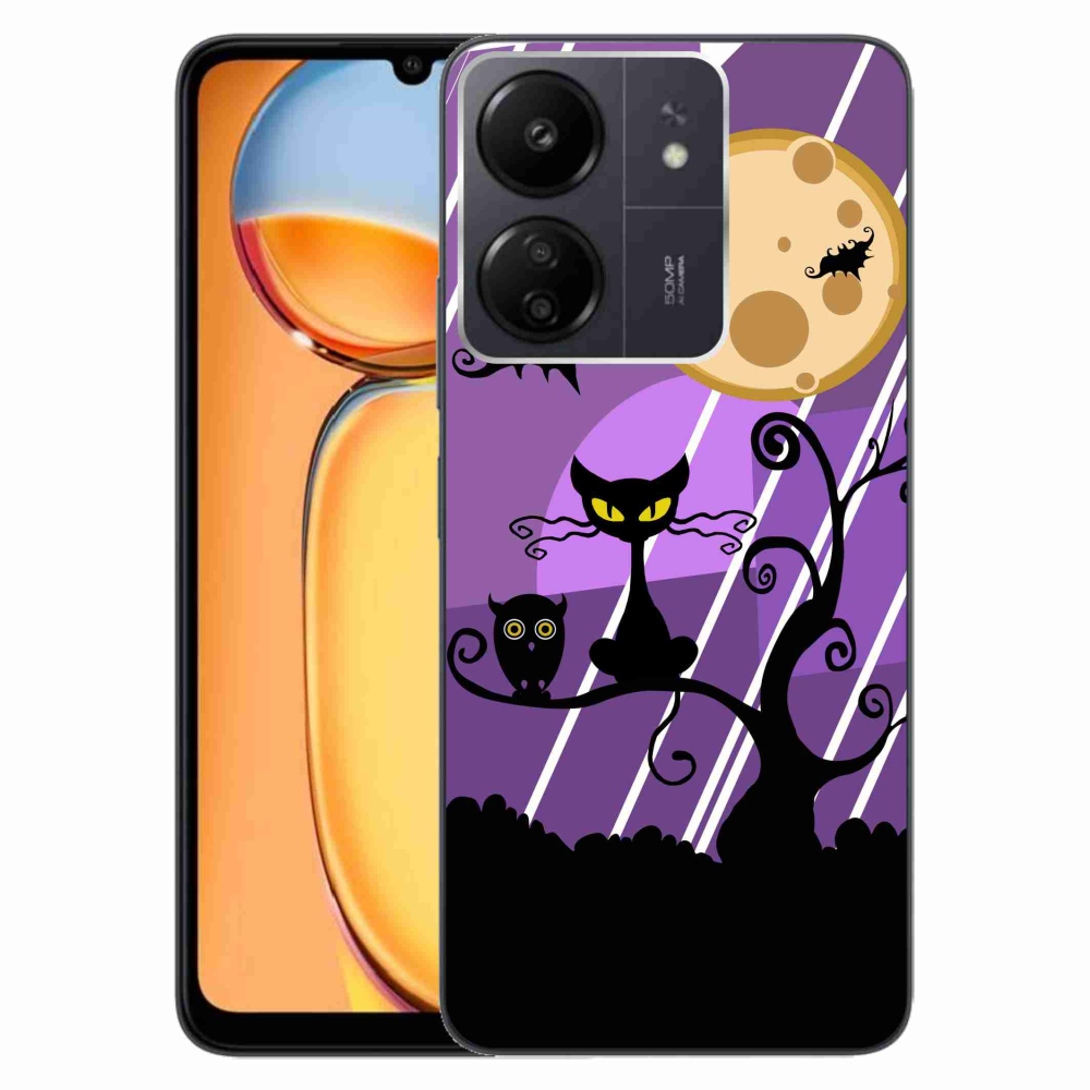 Gelový kryt mmCase na Xiaomi Poco C65/Redmi 13C - halloween