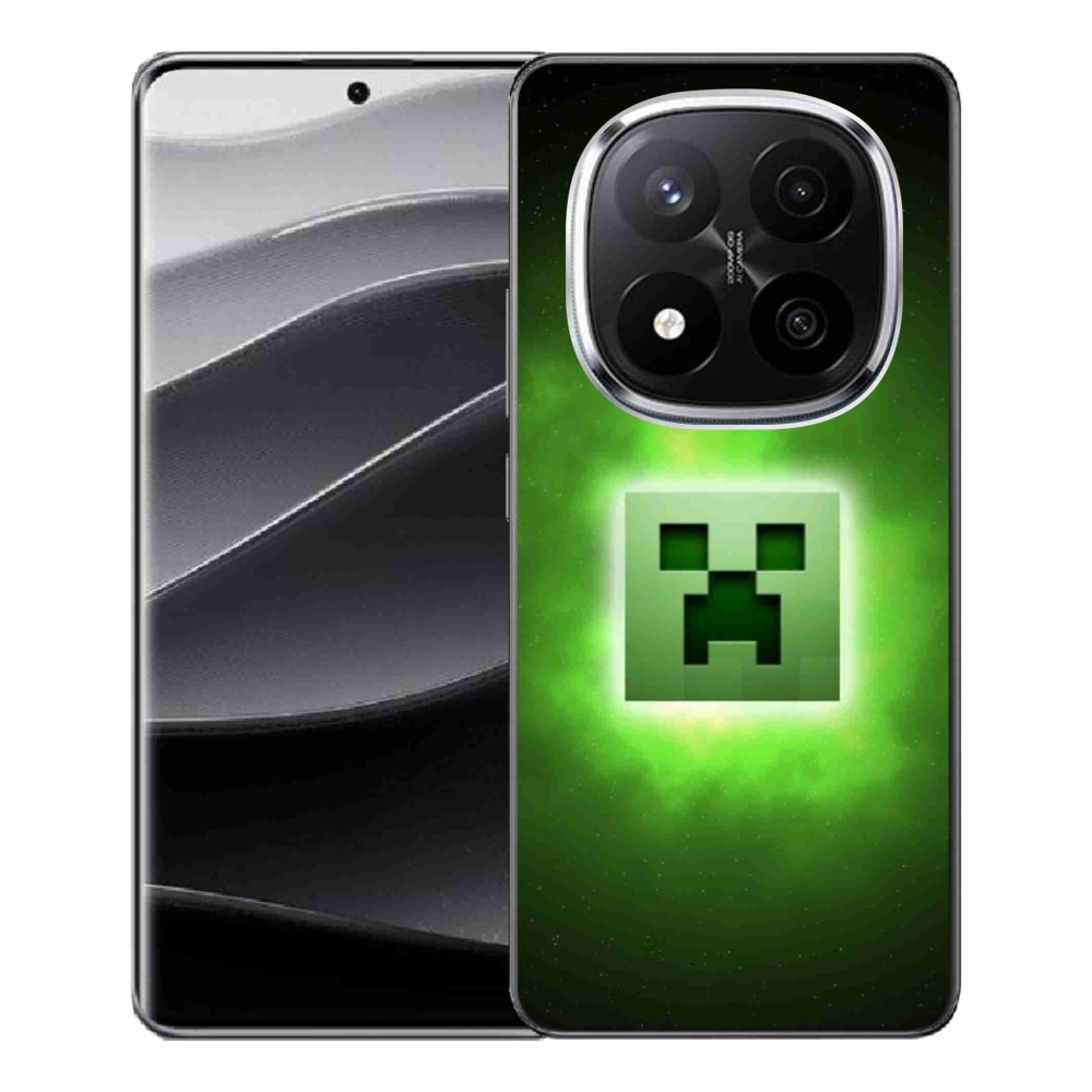 Gelový kryt mmCase na Xiaomi Redmi Note 14 Pro+ 5G - minecraft