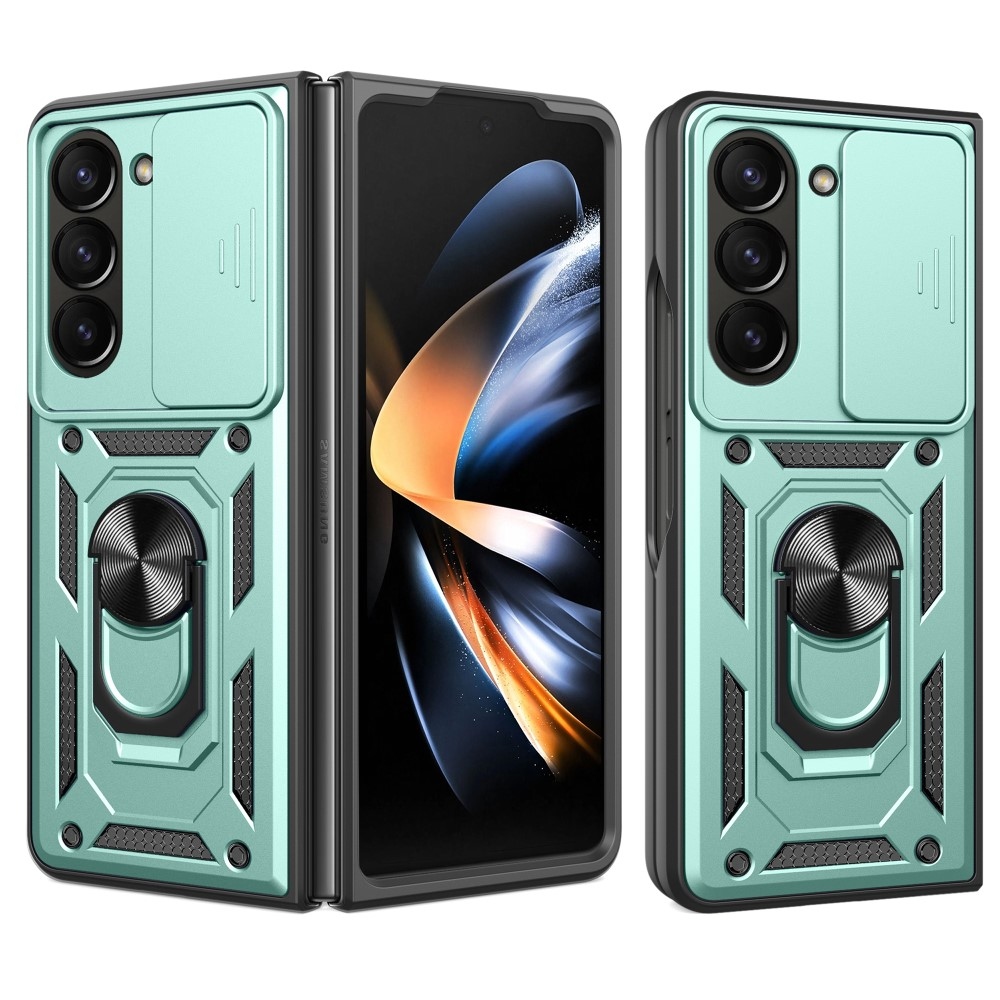 Slide odolný kryt na Samsung Galaxy Z Fold5 5G - zelený