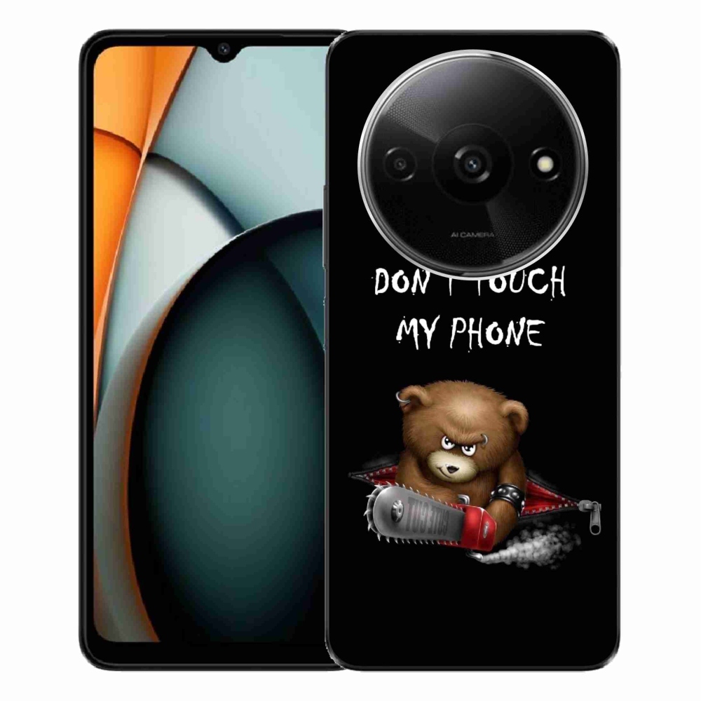 Gelový kryt mmCase na Xiaomi Redmi A3 - nesahej na telefon