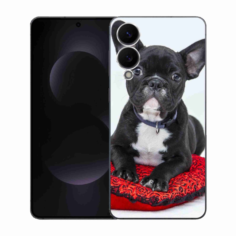 Gelový kryt mmCase na Samsung Galaxy S25 Edge - buldok
