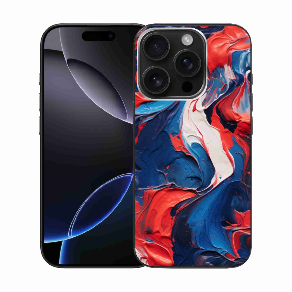 Gelový kryt mmCase na iPhone 16 Pro - abstraktní motiv 7