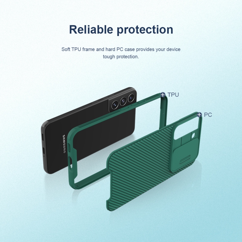 Nillkin CamShield PRO Zadní Kryt pro Samsung Galaxy S22 Black