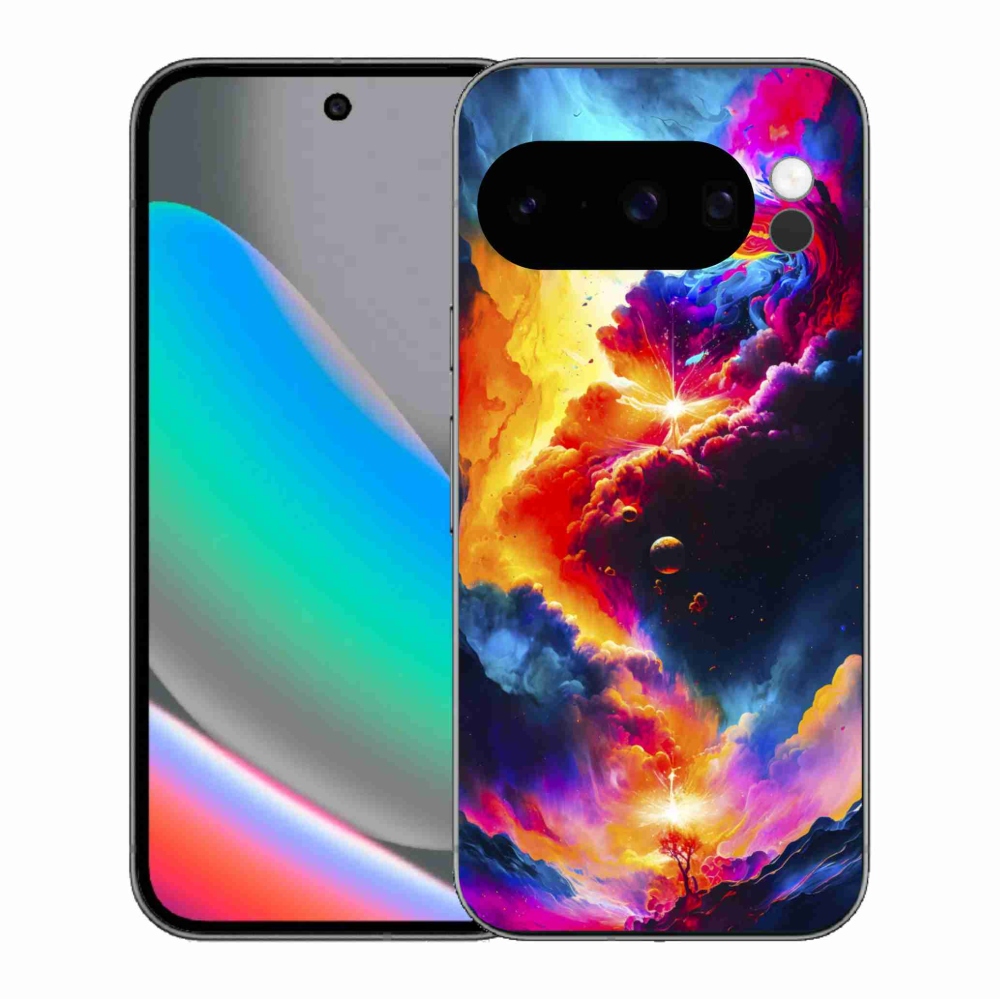 Gelový kryt mmCase na Google Pixel 10 Pro - abstraktní motiv