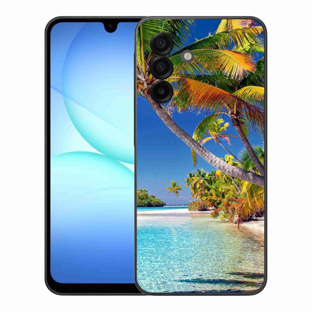 Gelový kryt mmCase na Samsung Galaxy A17 4G/5G - mořská pláž