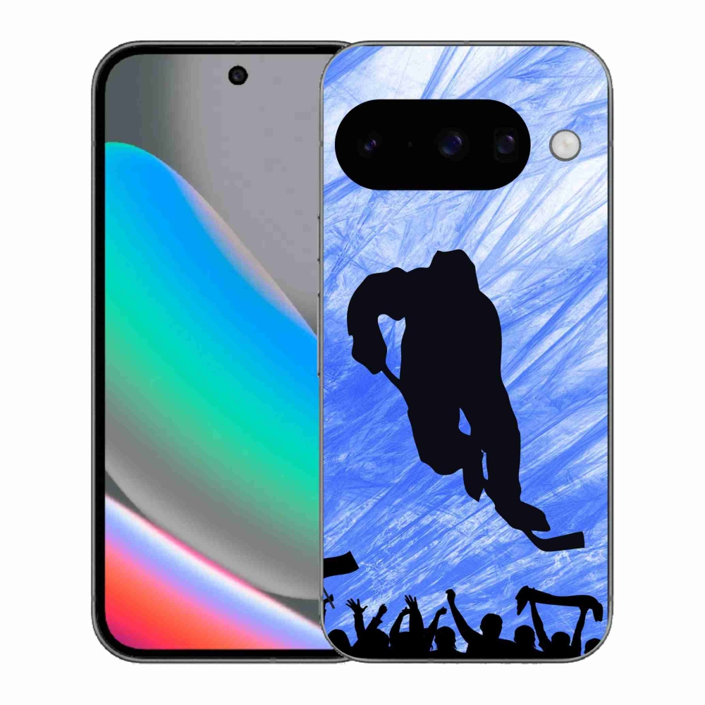 Gelový kryt mmCase na Google Pixel 10 - hokejový hráč
