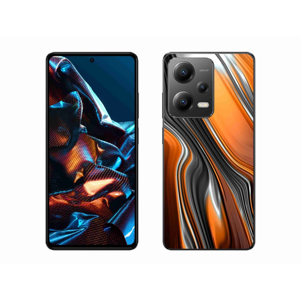 Gelový kryt mmCase na mobil Xiaomi Redmi Note 12 Pro 5G - abstrakt 3