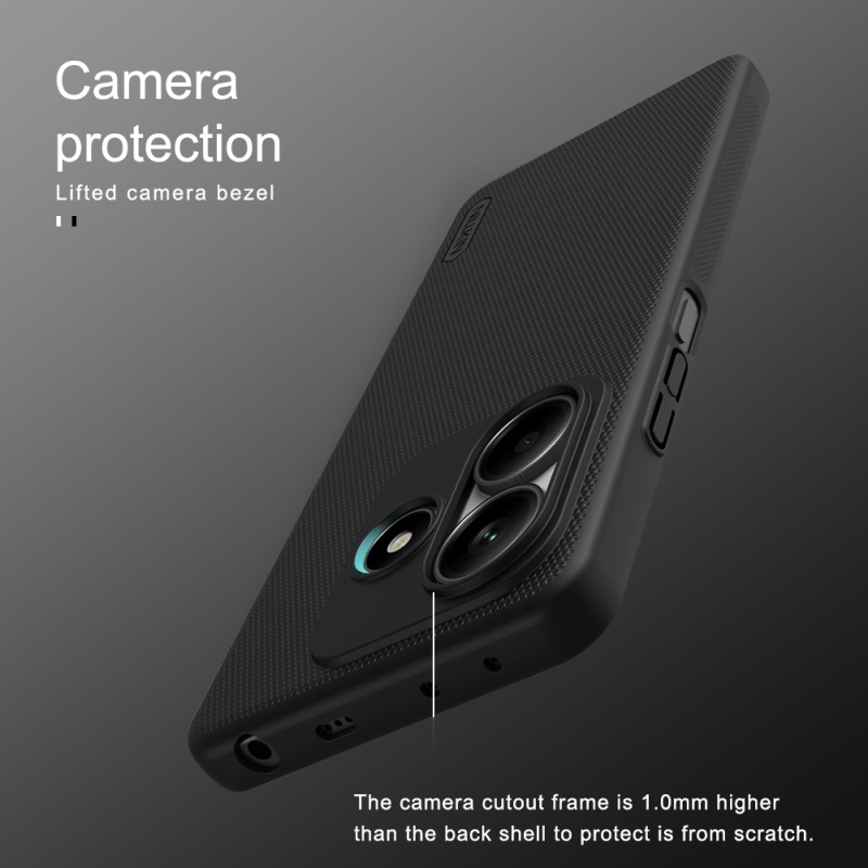 Nillkin Super Frosted Zadní Kryt pro Xiaomi Redmi Note 14 5G Black