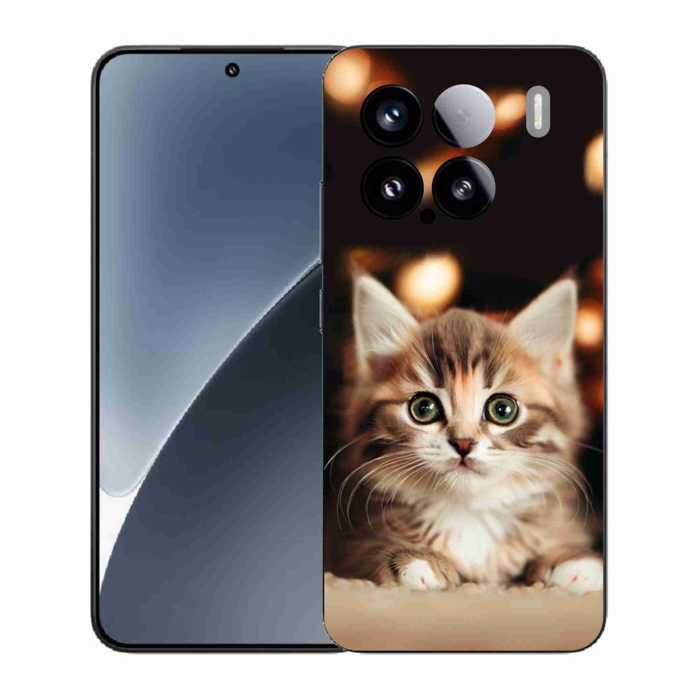 Gelový kryt mmCase na Xiaomi 15 - roztomilé kotě 2