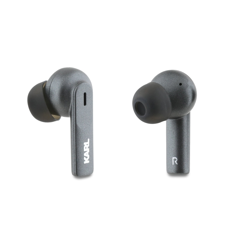 Karl Lagerfeld Elongated Logo ANC/ENC TWS Bezdrátová Sluchátka Black