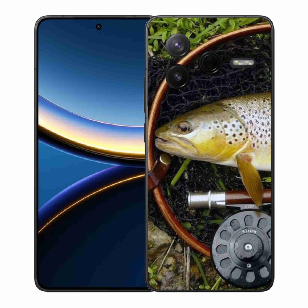 Gelový kryt mmCase na Xiaomi Poco F7 Pro - pstruh 2