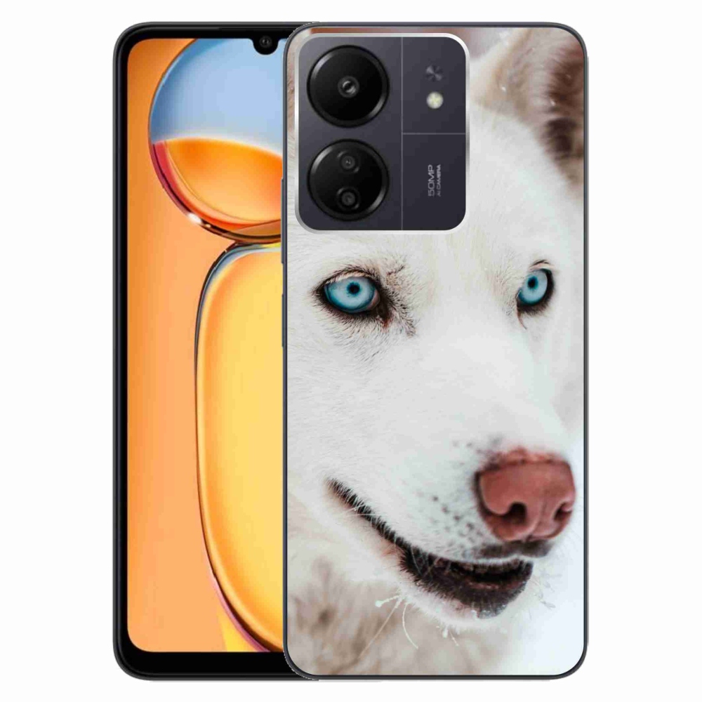 Gelový obal mmCase na Xiaomi Poco C65/Redmi 13C - psí pohled