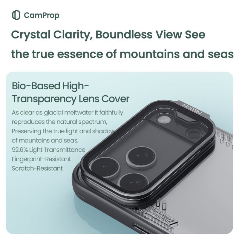 Nillkin Iceblade Prop Kryt pro Apple iPhone 17 Pro Max Dark Night Black