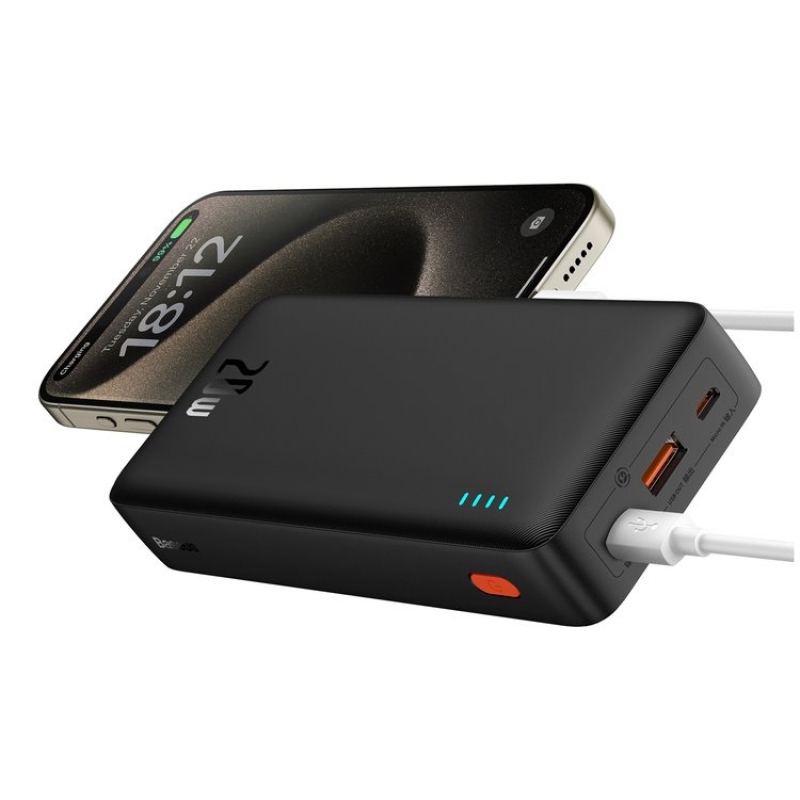 Baseus Airpow 20W Fast Charge Powerbanka 20000mAh Black