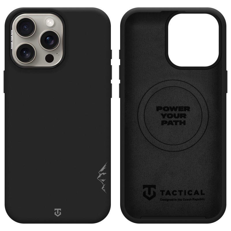 Tactical MagForce Velvet Smoothie 2.0 Kryt pro Apple iPhone 15 Pro Max Asphalt