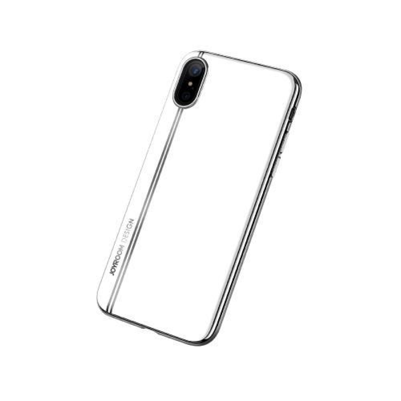 Joy gelový obal na iPhone X - bílý