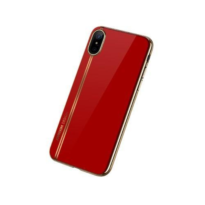 Joy gelový obal na iPhone X - červený