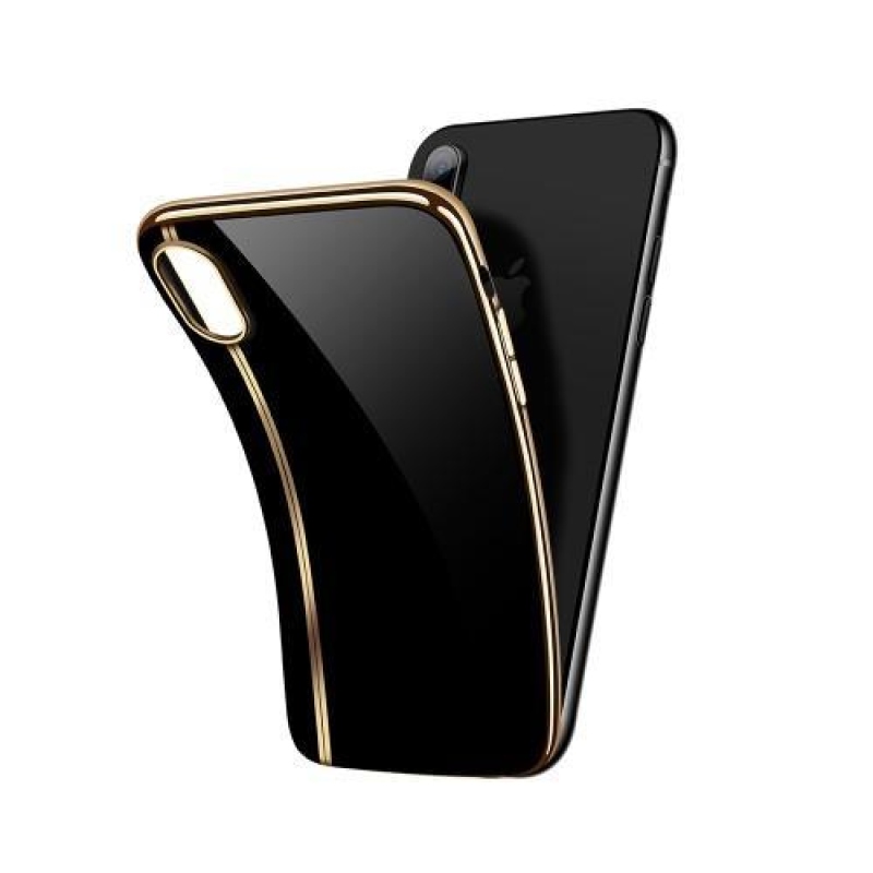Joy gelový obal na iPhone X - tmavěmodrý