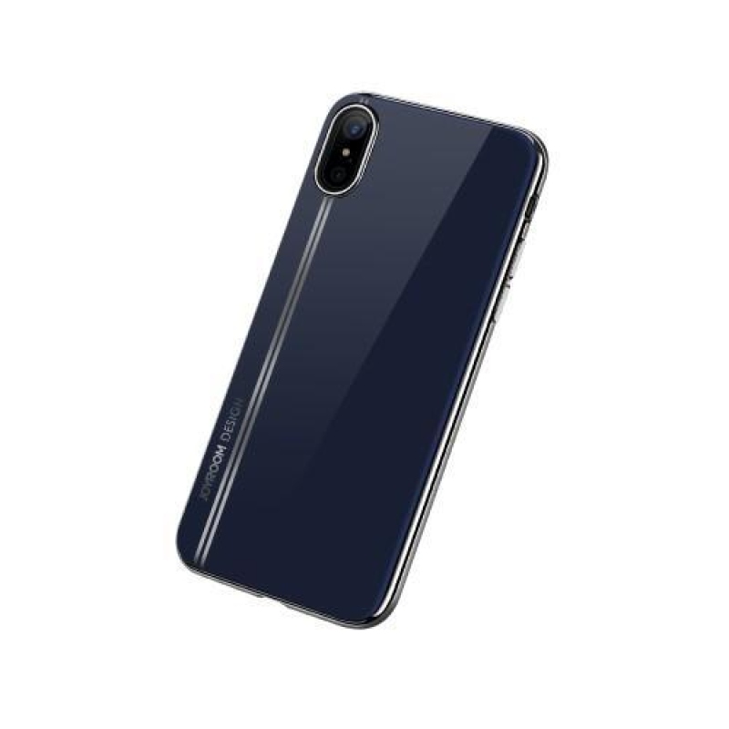 Joy gelový obal na iPhone X - tmavěmodrý
