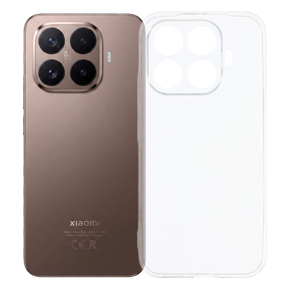 Průhledný gelový obal pro mobil Xiaomi 17T Pro - průhledný