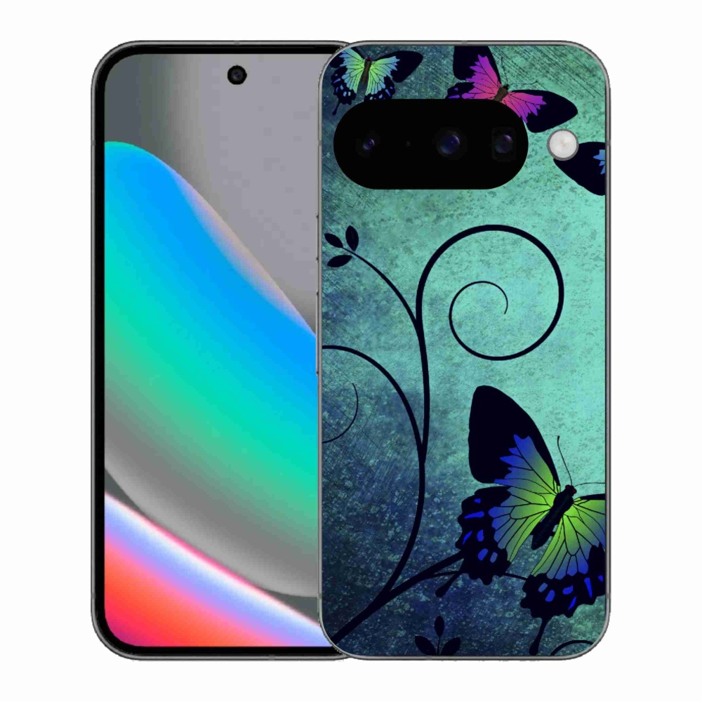 Gelový kryt mmCase na Google Pixel 10 - barevní motýli