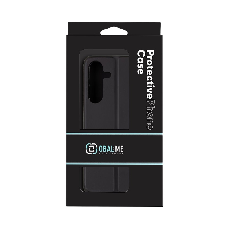 OBAL:ME SmoothTouch Pouzdro pro Samsung Galaxy S25 FE Black