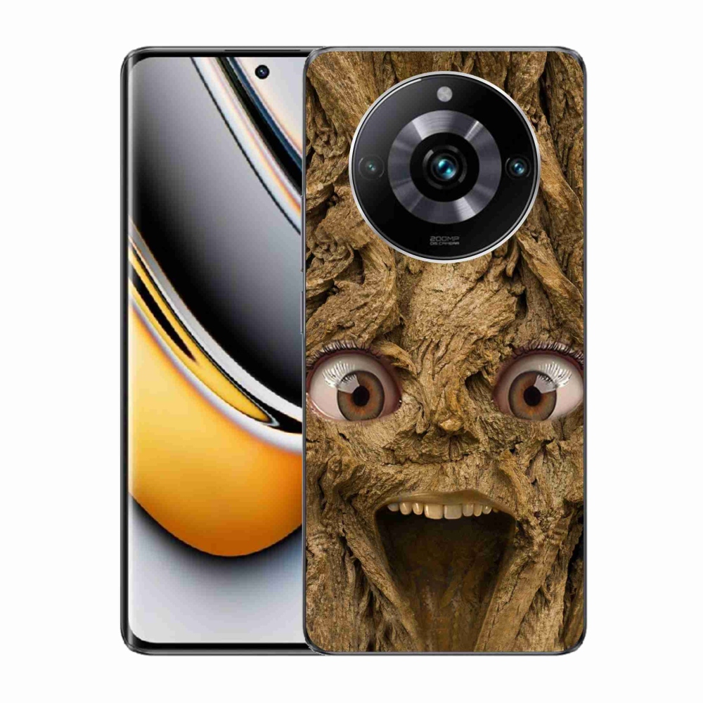 Gelový kryt mmCase na Realme 11 Pro/11 Pro+ - veselý strom s očima