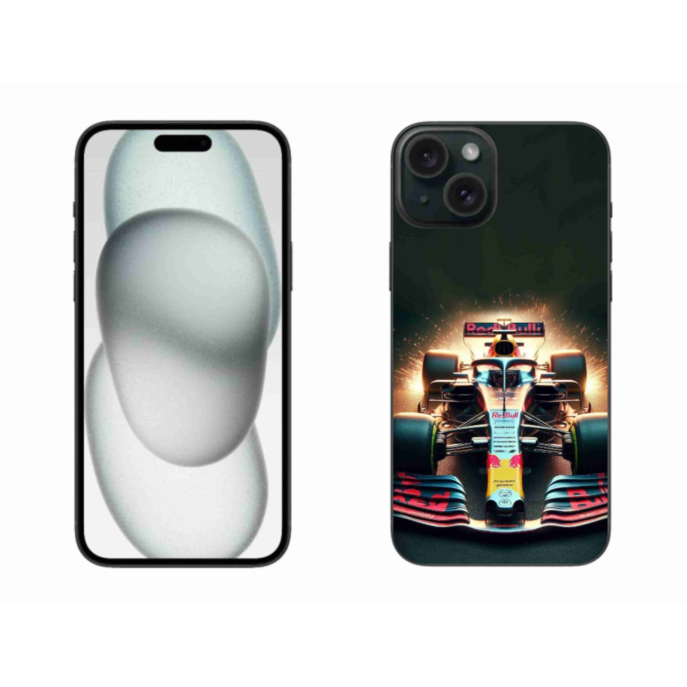 Gelový kryt mmCase na iPhone 15 Plus - formule 3