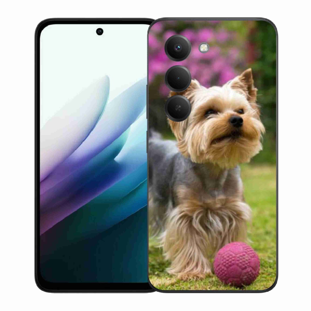 Gelový kryt mmCase na Xiaomi Redmi 15 4G/5G (171mm) - jorkšír 4