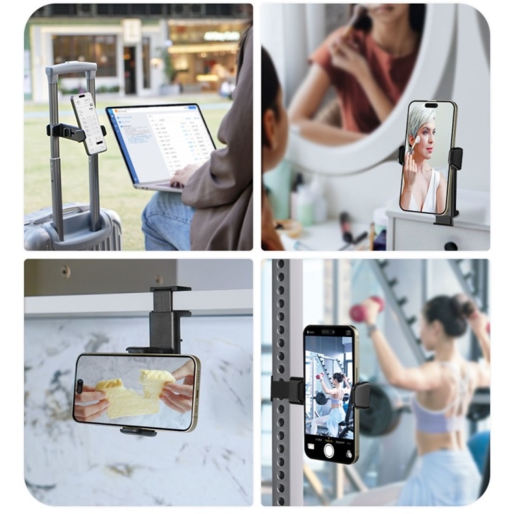 Swissten univerzální držák smartphonů s čelisťovým přichycením