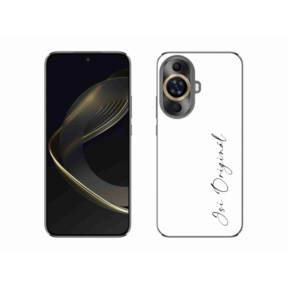 Gelový kryt mmCase na Huawei Nova 11 - jsi originál bílé pozadí
