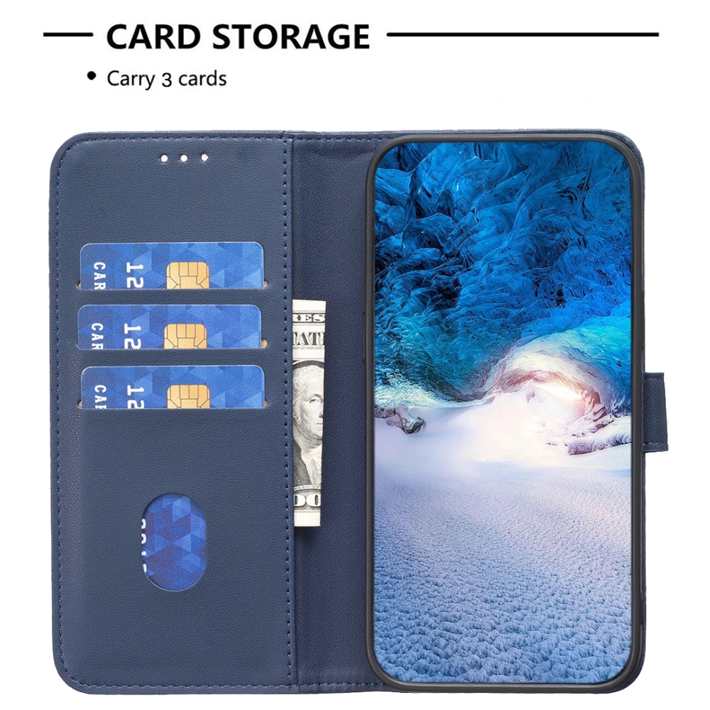 BNF knížkové pouzdro na iPhone 17 Pro - modré