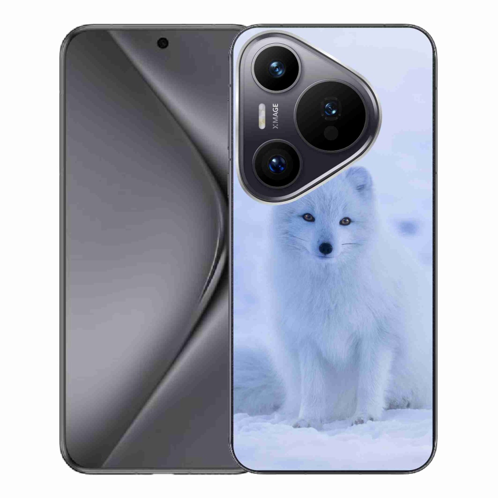 Gelový kryt mmCase na Huawei Pura 70 Pro - polární liška