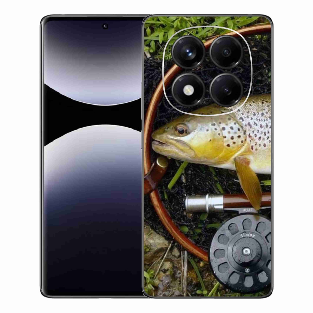 Gelový kryt mmCase na Xiaomi Redmi Note 14 Pro - pstruh 2