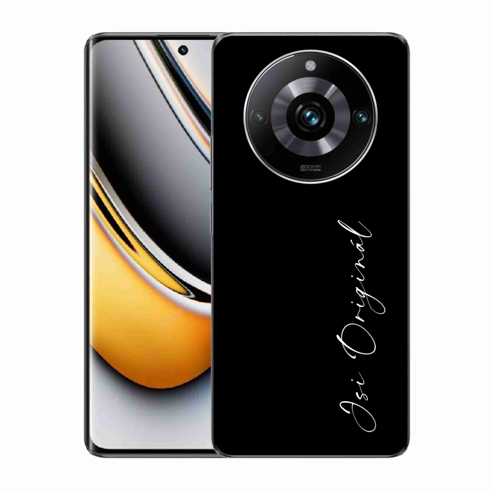 Gelový kryt mmCase na Realme 11 Pro/11 Pro+ - jsi originál černé pozadí