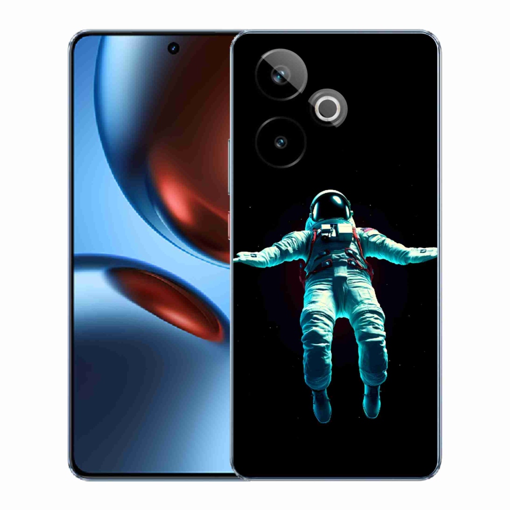 Gelový kryt mmCase na Realme GT 7 5G/GT 7T 5G - kosmonaut
