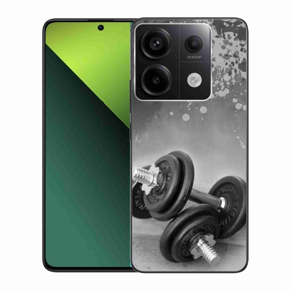 Gelový kryt mmCase na Xiaomi Redmi Note 13 Pro 5G/Poco X6 5G - činky 1