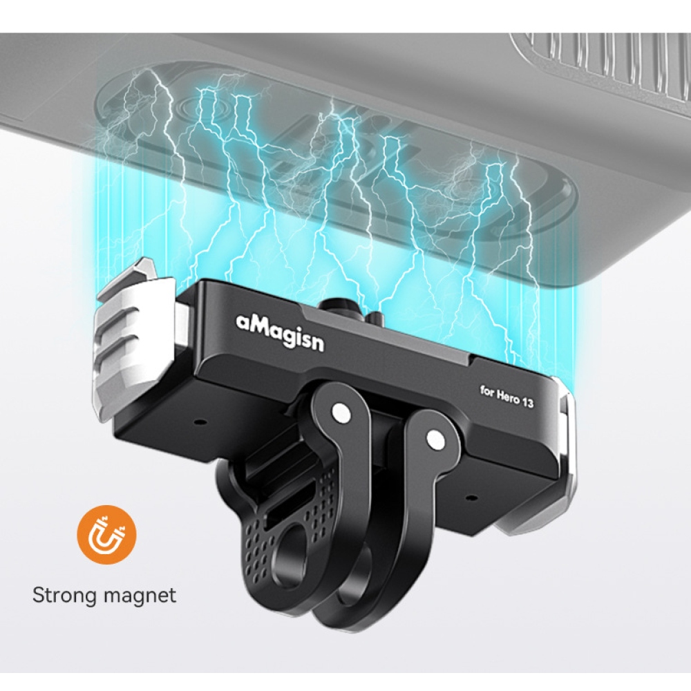 AMAGISN magnetický rychloupínací držák s kovovou základnou pro GoPro Hero13