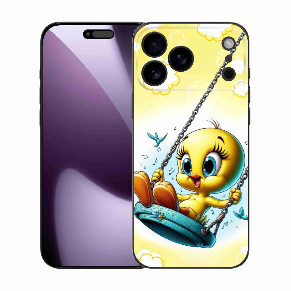 Gelový kryt mmCase na iPhone 17 Pro Max - tweety