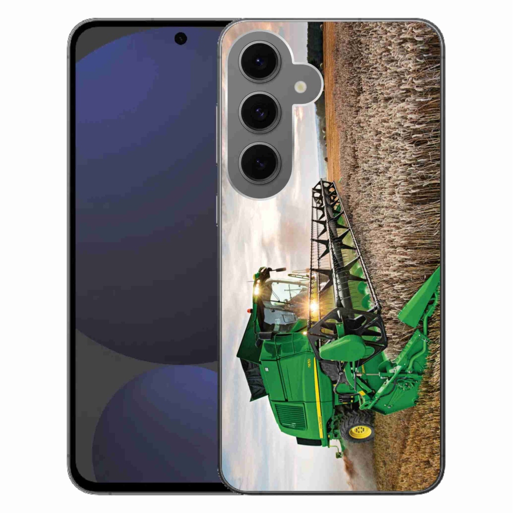 Gelový kryt mmCase na Samsung Galaxy S24 FE - kombajn