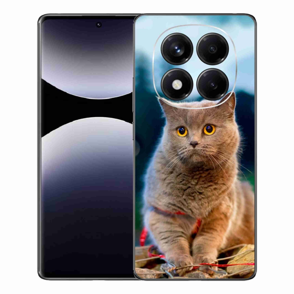 Gelový kryt mmCase na Xiaomi Redmi Note 14 Pro - britská modrá 2