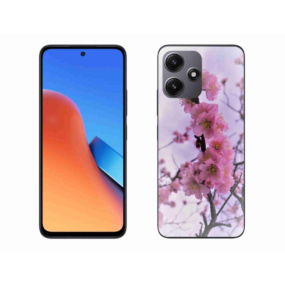 Gelový kryt mmCase na Xiaomi Redmi 12 5G - květiny 7