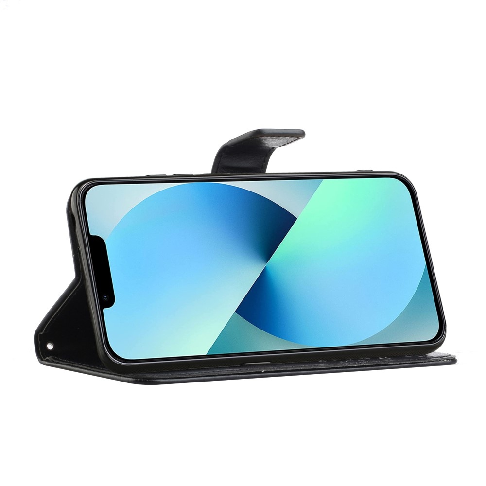 Tree knížkové pouzdro na iPhone 15 Pro Max - černé